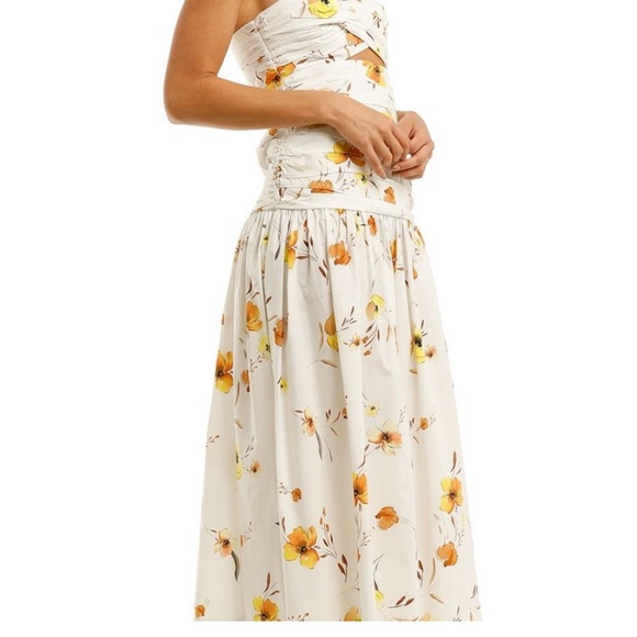 BEC & BRIDGE STRAPLESS MIDI DRESS - Picture 3 of 9